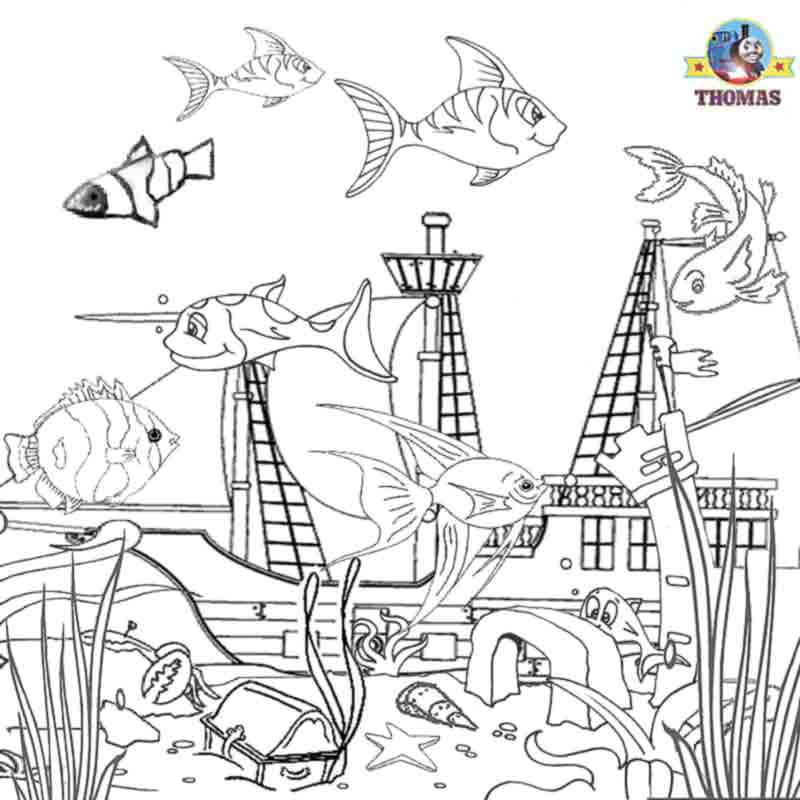 Download Coloring Pages Of Under The Sea | printable coloring for ...