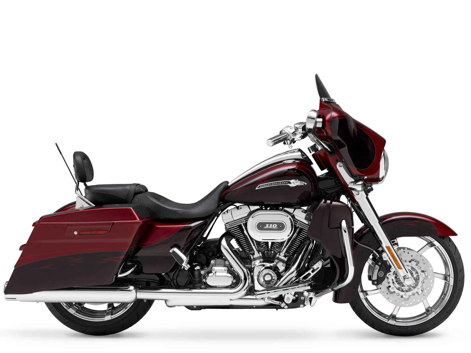 2012 Harley Davidson FLHXSE3 CVO Street Glide motorcycle 