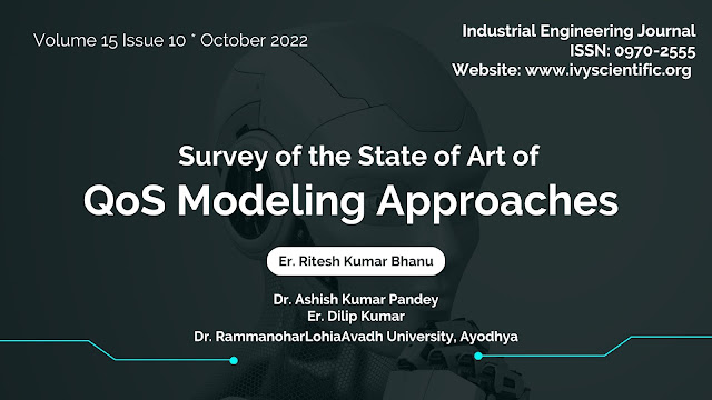 Survey of the State of Art of QoS Modeling Approaches- Ritesh Kumar Bhanu
