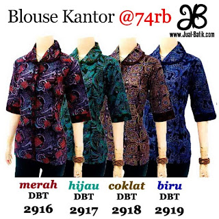 Model Batik Kerja