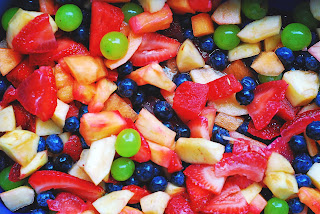 colorful fruit salad