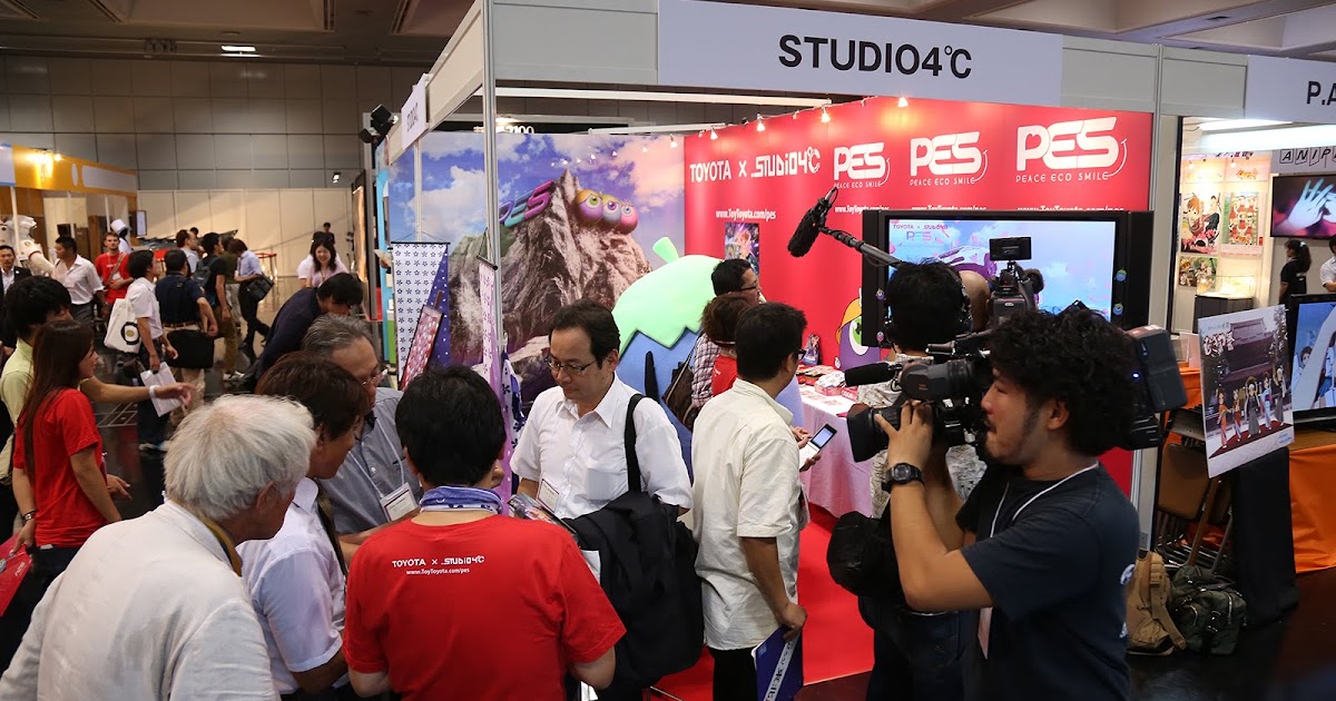 エンタメの日々 Toyota Studio 4 Presents Pes Peace Eco Smile 京都国際マンガ アニメフェア２０１２ 出展中