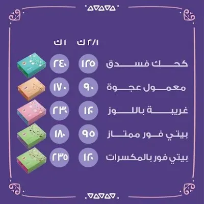 اسعار الكحك في العبد