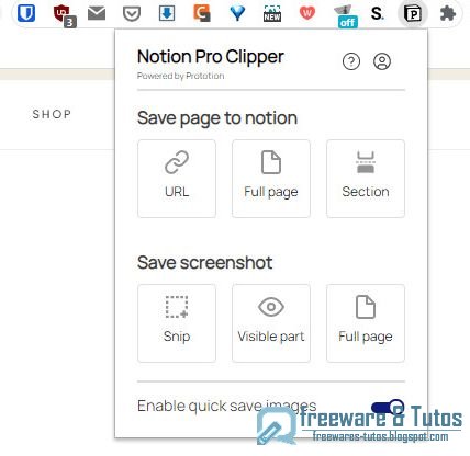 Notion Pro Clipper : un Web clipper alternatif pour Notion