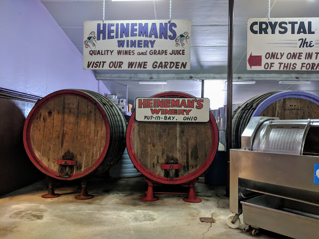 Винарня Хейнеменс. Пут-ін-Бей, Огайо (Heineman's Winery. Put-in-Bay, Ohio)