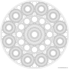 Etruscan Inspired Mandala