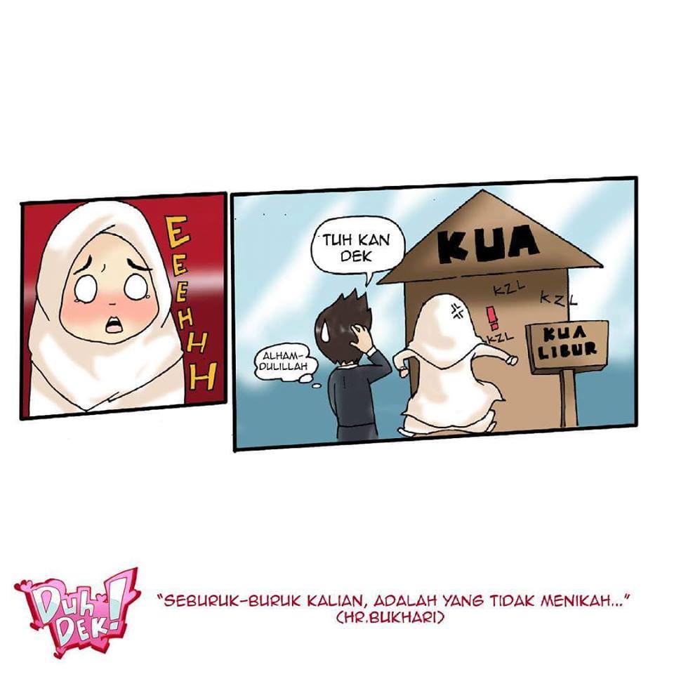 Masih Ingat Meme Kartun Ngajak Nikah Di KUA Ini Lihat Versi