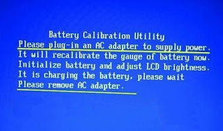 battery calibration utility