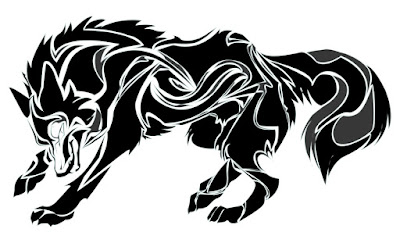 clipart for little wolf