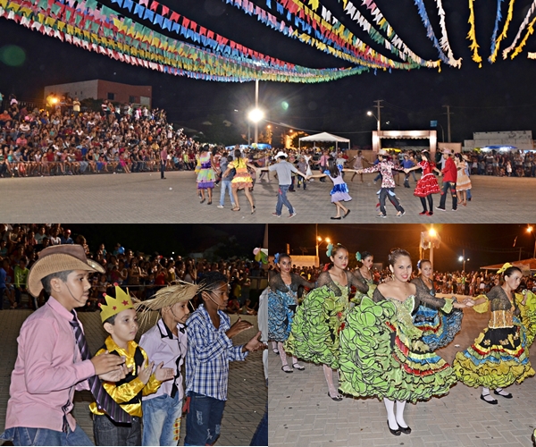 Alegria e muita animação marcam penúltima noite de apresentações do 'Cocal Junino 2015'