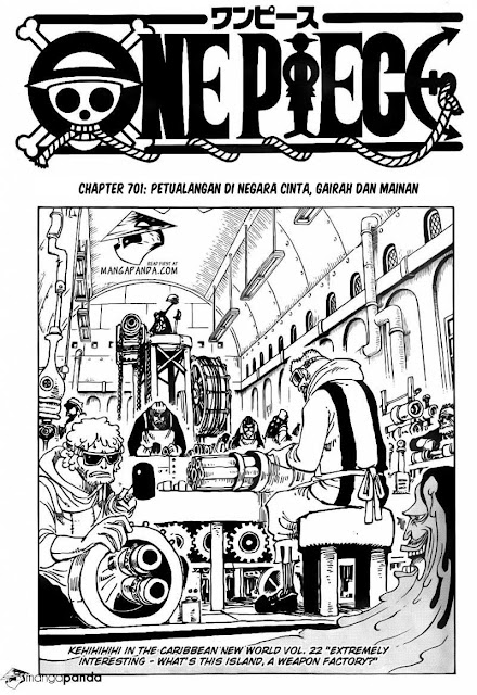 Download Komik One Piece Chapter 701 "Petualangan Di Negeri Cinta, Gairah, dan Mainan" Bahasa Indonesia