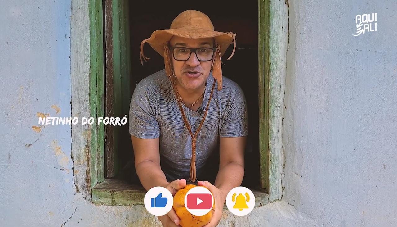 Cantor Netinho do Forró lança canal de humor no Youtube  