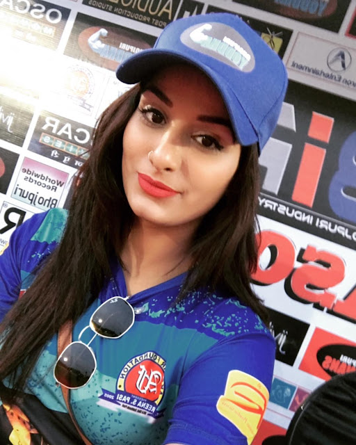 Poonam Dubey Bhojpuri IPL (BIPL) 2018 Picture Gallery