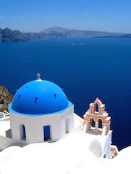 Greek island have been relatively unaffected the the Crisis