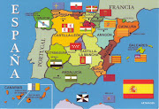 Very interesting map of Spain with all the autonomous communities and their .
