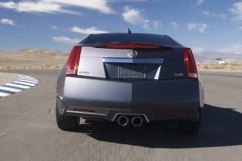 2010 Cadillac CTS-V Coupe - Detroit Auto Show back