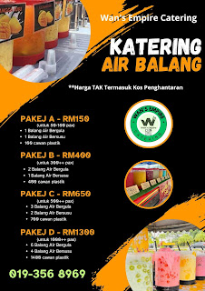 Katering Air Balang Penang dan Kedah