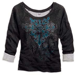 http://www.adventureharley.com/harley-davidson-womens-sleep-shirt-dk-gray-black