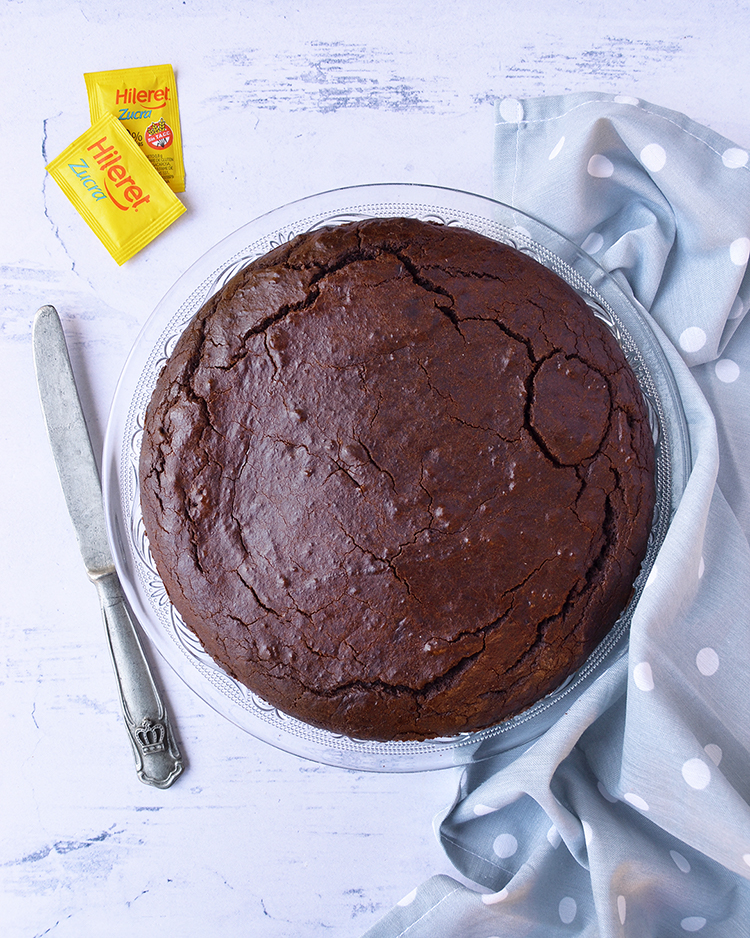 Torta de chocolate sin azúcar