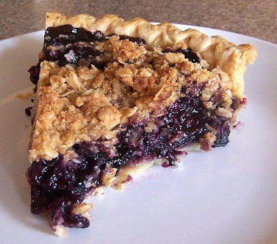 Blueberry Crumb Pie Recipe ~ Molten Chocolate Lava Cake