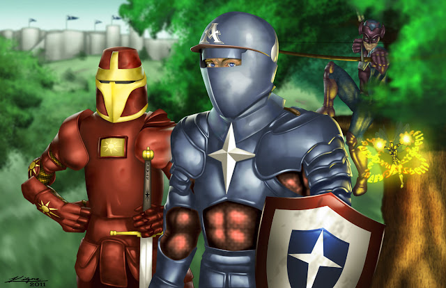 Medieval Avengers por miketheartist