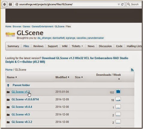 GLScene available versions