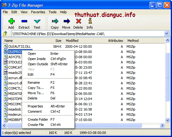 phan mem giai nen file zip