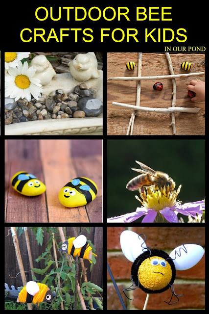 A Celebration of Bees- Ideas and Printables for Kids // In Our Pond // kids' crafts // free printables // kindergarten // homeschool // free printables // montessori  // math // reading 