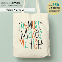 OceanSeven_Shopping Bag_Tas Belanja__Music & Photography_Music Mania 2