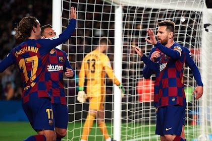 Hasil Skor Pertandingan Sepak Bola La Liga Spanyol Leganes Vs Barcelona Berakhir Dengan Skor 1-2