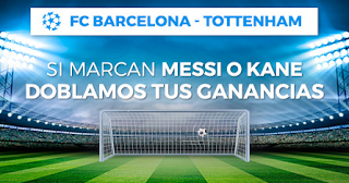 Paston Devolucion champions Barcelona vs Tottenham 11 diciembre