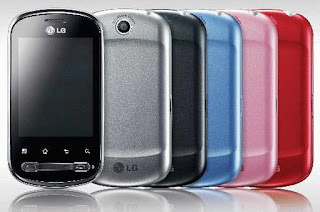 LG Optimus Me P350 Froyo Smartphone shades