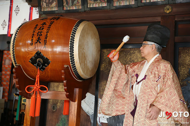 吹田市の高濱神社でお宮参りの出張撮影