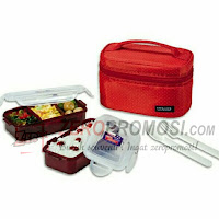 Lock & Lock HPL752DR Lunch Box 2 Pcs Set