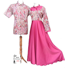 Model Gamis Batik Terbaru 2015