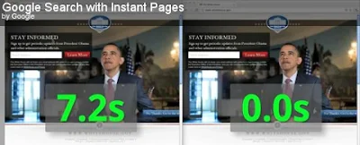 Instant Pages u Google Chrome