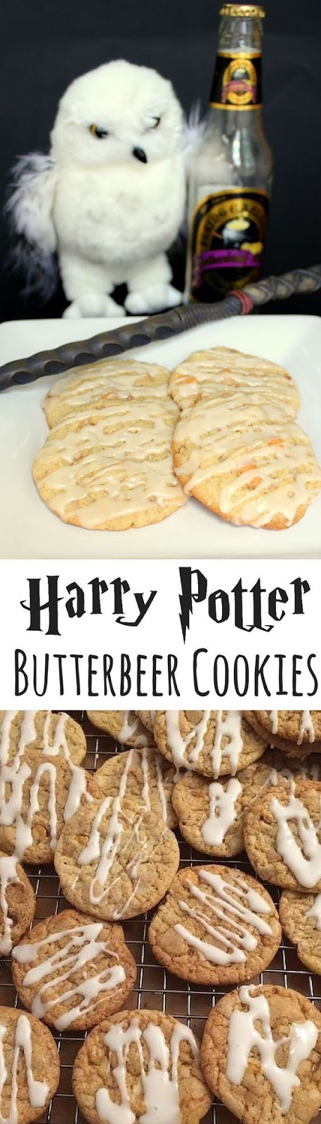 Love Harry Potter? Then you'll love these Butterbeer Cookies! They'll transport you straight to The Three Broomsticks, The Hog's Head or the Leaky Cauldron.