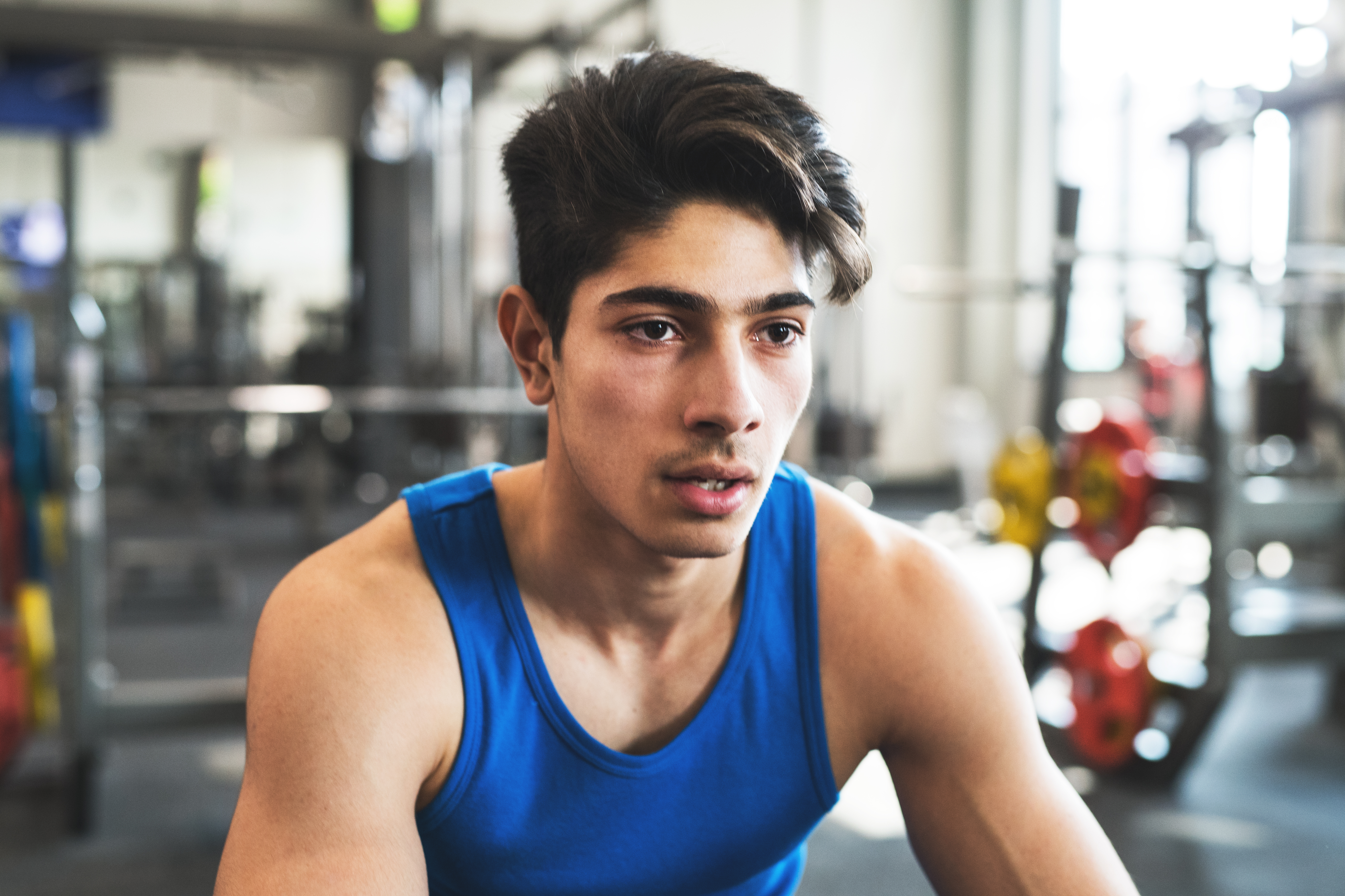 Muscle-building obsession in boys