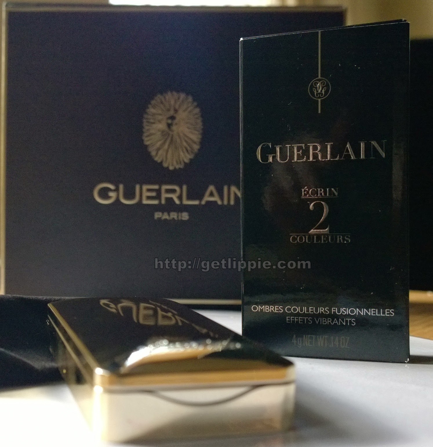 Guerlain Christmas 2014 -  L’Ecrin 2 Couleurs in Cygne Noir