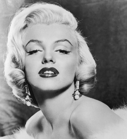  Marilyn Monroe but one that I found so riveting was Celebrity Makeup 