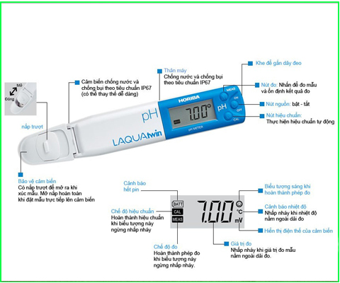 Bút đo pH Horiba pH 11