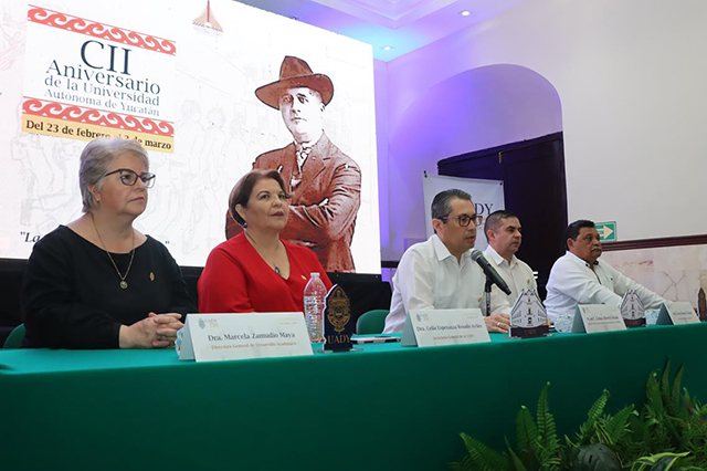 UADY festejará su 102 aniversario con actividades académicas, deportivas y culturales