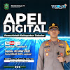 Kapolres Takalar AKBP Beny Murjayanto  pimpimpin apel Digital secara serentak di Mapolres Takalar