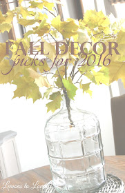 Favorite Fall Decor for 2016