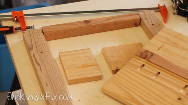 Using blocks to level boards