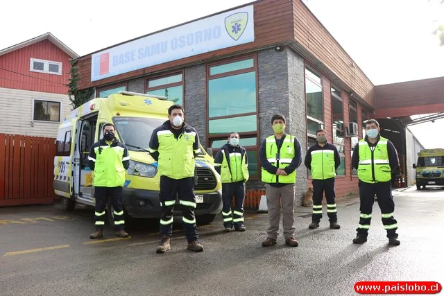 🇨🇱 🚑Samu Osorno suma más de 300 atenciones asociadas al Covid-19