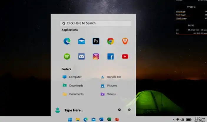 Cara Mengubah Tampilan Taskbar & Start Menu Windows 10 Seperti Windows 11