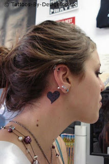 Art Heart Tattoo Designs for Women