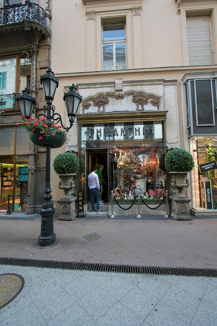 Palazzo in stile art nouveau su Vaci utca-Budapest