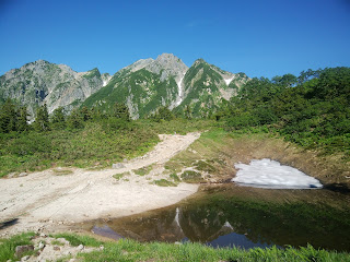 北アルプス五竜岳に行ってきた。